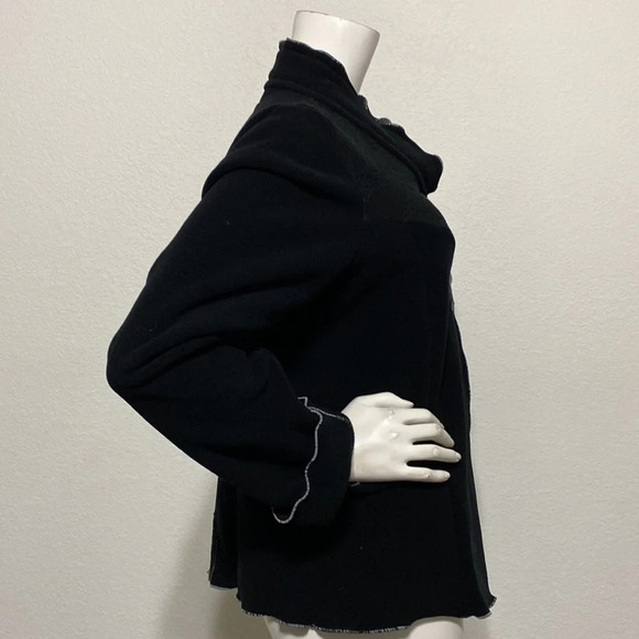 Red Rover NWT PolarTec Wind Pro Black Fleece Jacket Size XS - Picture 5 of 9